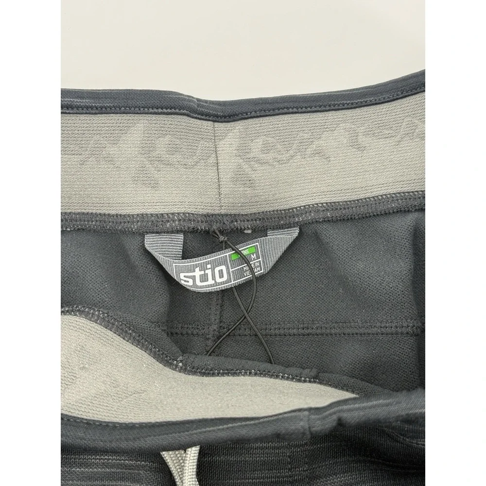 Stio Pants Gannett‎ Peak Fleece Sweatpants Mountain Shadow Gray Mens Sz M